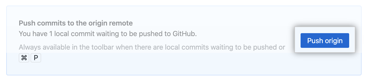 Push a commit